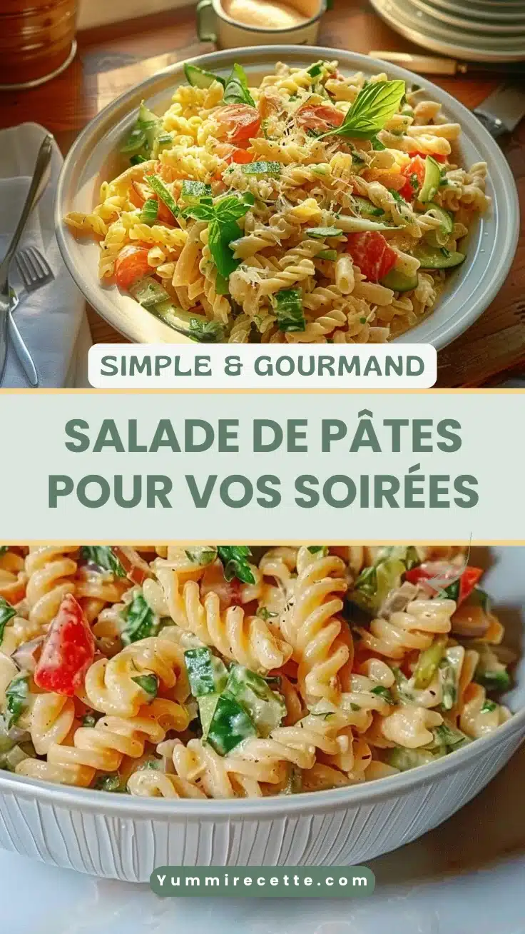 Salade de Pâtes Pour Vos Soirées