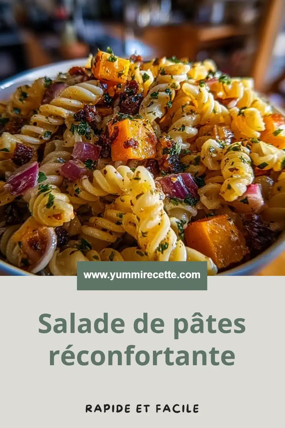 Salade de pâtes réconfortante