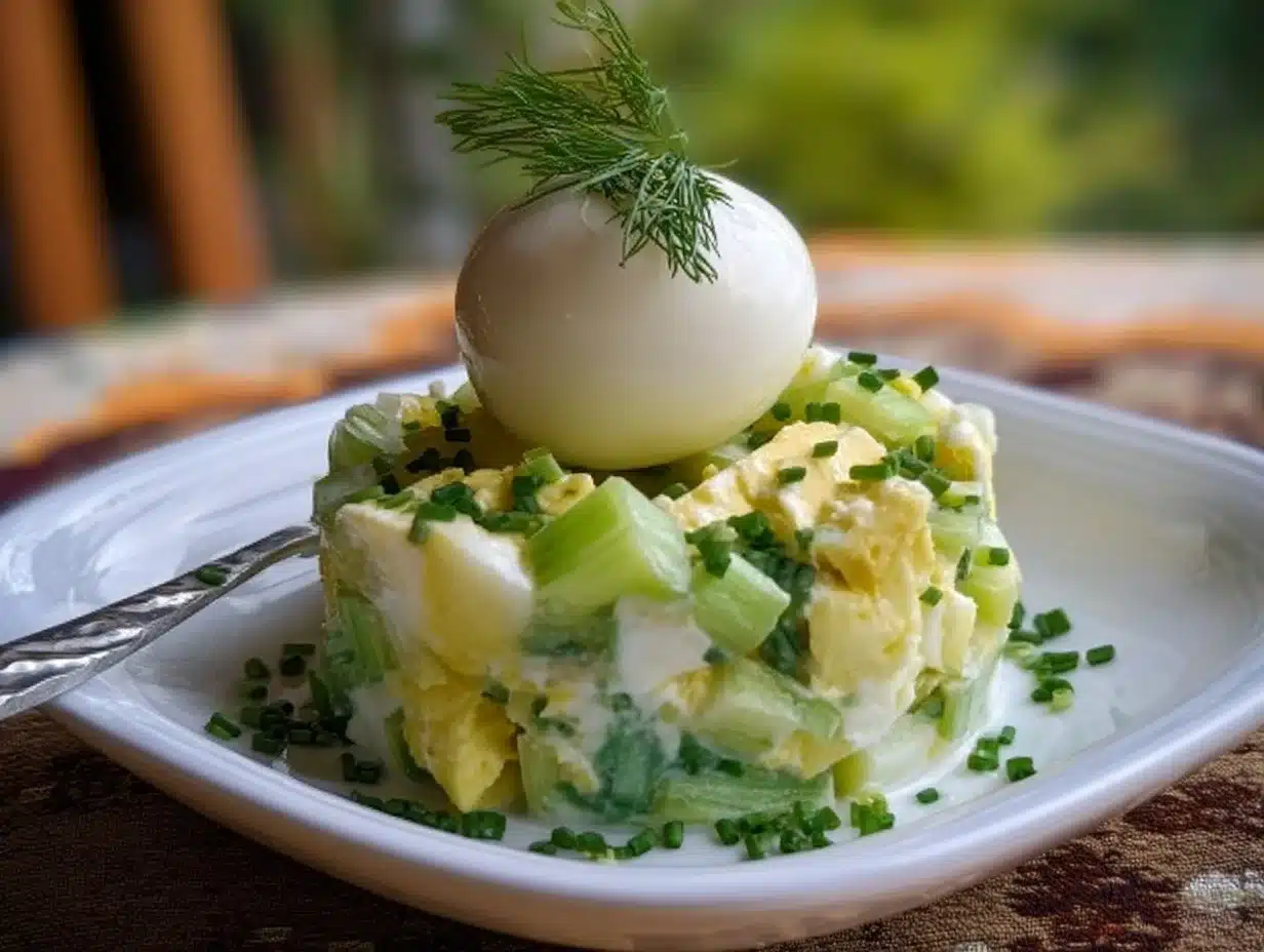 Salade de Poireaux et Œufs