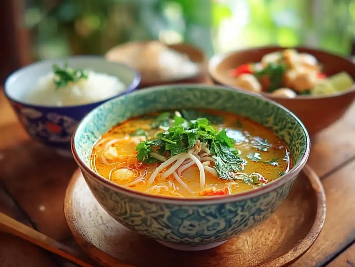 Soupe thaïe légère et parfumée