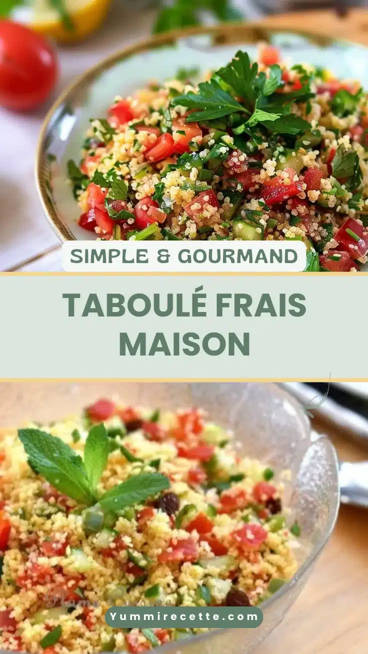 Taboulé frais maison