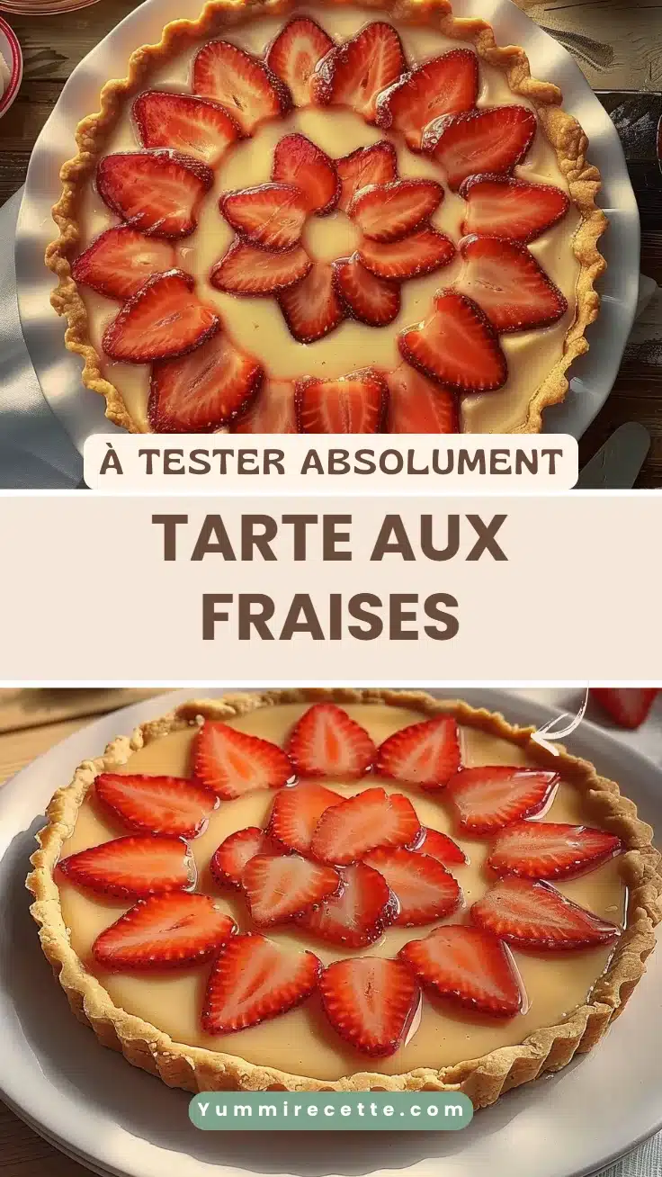 Tarte aux fraises