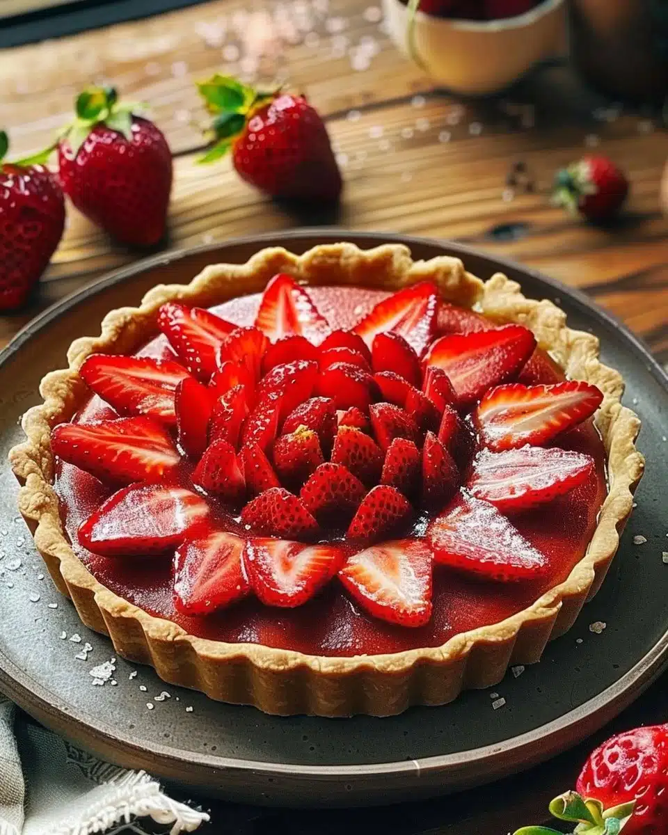 Tarte aux fraises
