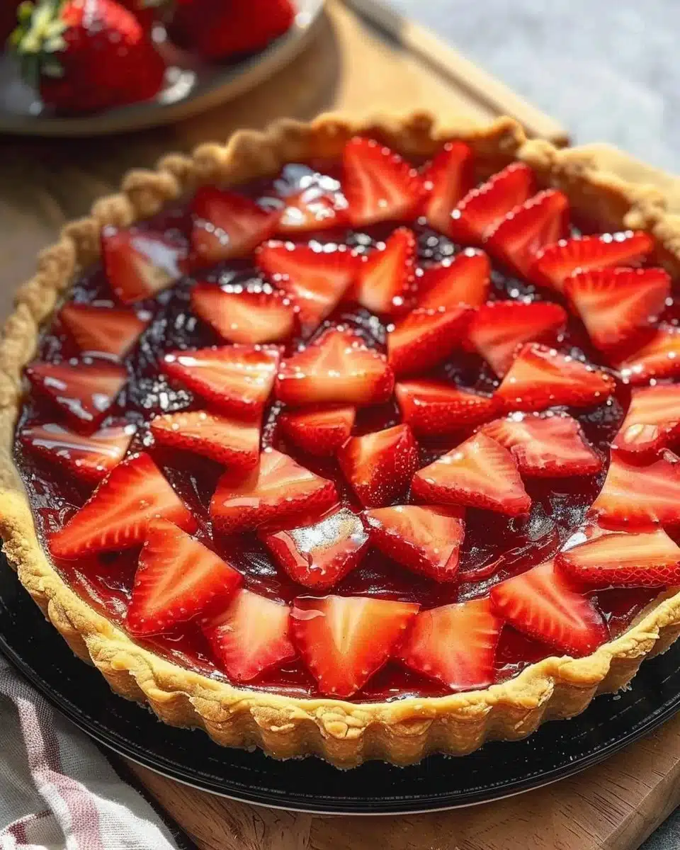 Tarte aux Fraises