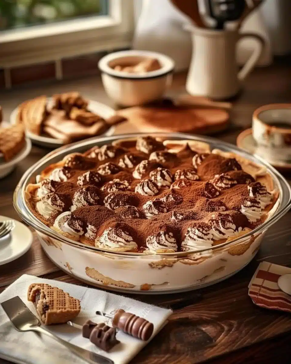 Tiramisu façon Kinder Bueno