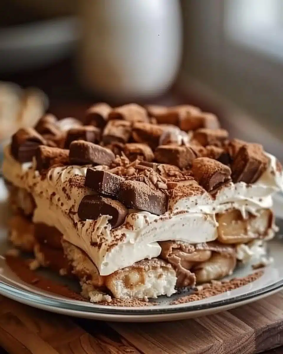 Tiramisu façon Kinder Bueno