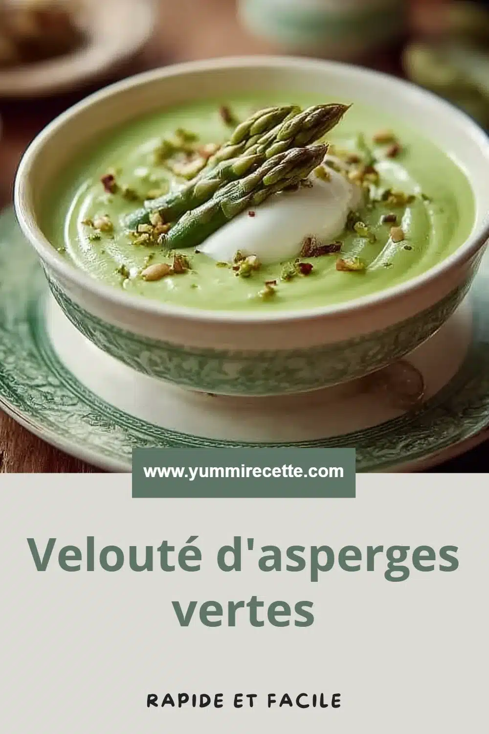 Velouté d'asperges vertes