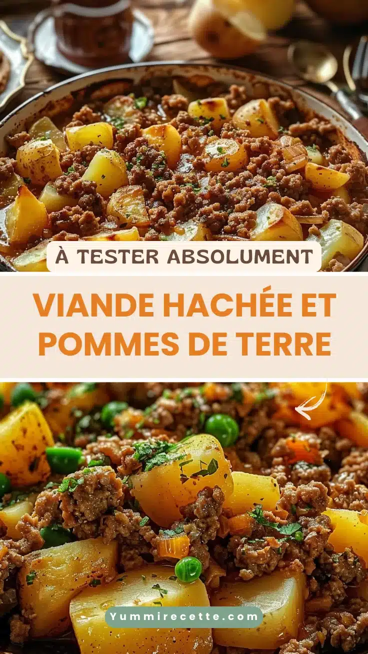 Viande Hachée et Pommes de Terre